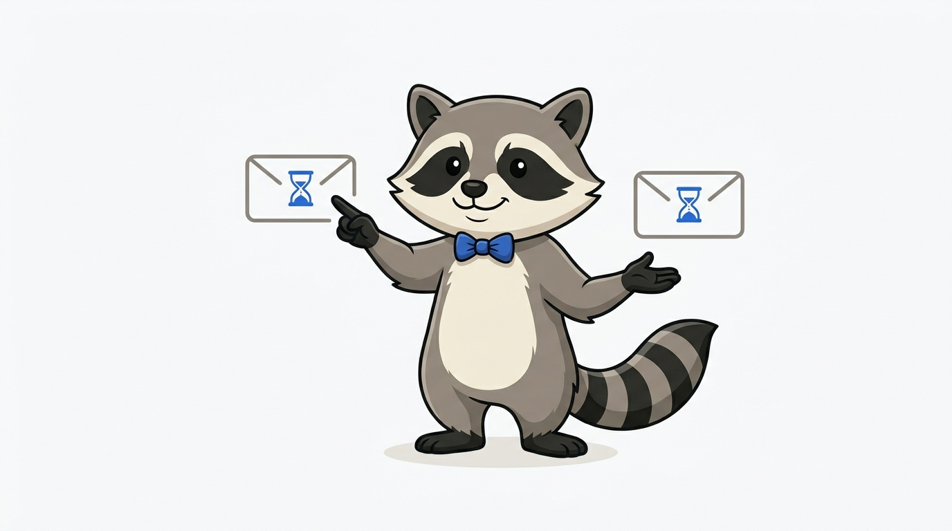 Milo, la mascotte de Milodomain.com, examine un schéma du cycle de vie d'un domaine .fr expiré.